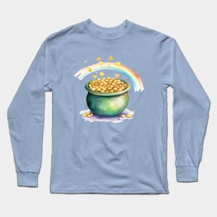 Pot o' Gold n' Rainbows Long Sleeve T-Shirt